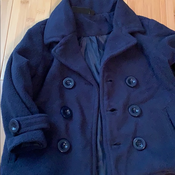 NWT Navy Peacoat - Picture 2 of 4